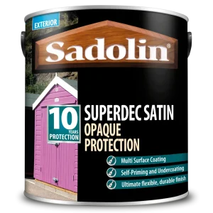 Sadolin Superdec Satin Opaque Wood Protection