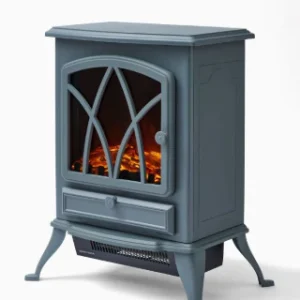 Stirling Electric Fireplace Heater 2KW Grey